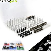 Universal CNC Motorcycle Fairing Body Work Bolts Spire Speed Fastener Clips Screws Nuts for kawasaki z750 Z800 FZ8 FZ1 FZ6R mt