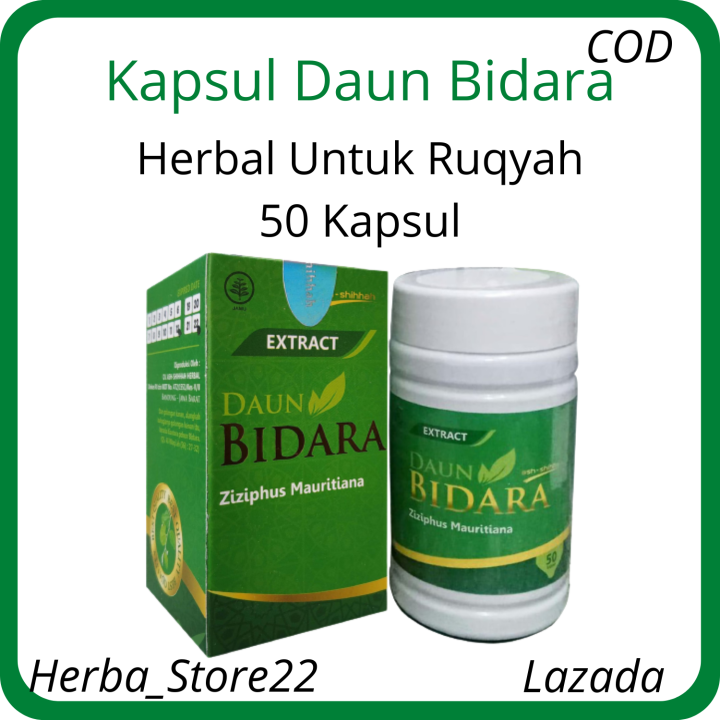 Herbal Kapsul Daun Bidara Obat Ruqyah Kapsul Ekstrak Daun Bidara Ash