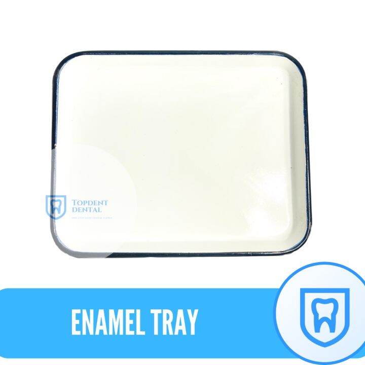 Enamel Tray Metal for Lab Dental Instruments Tools Sterilizing Tray