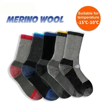 Winter Adult Cotton Thermal Ski Socks Men Women Warm Outdoor