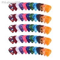 New Hot 60 Pack Abstract Art Colorful Guitar Picks Unique Guitar Gift For Bass Electric Acoustic Guitars Includes 0.46mm 0.