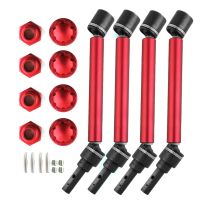 1Set 8996X Extended Drive Shaft CVD with Wheel Hex Replacement Parts for 1/10 Traxxas MAXX 2.0 V2 89076-4 WideMaxx RC Car ,1