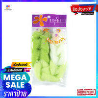 นูเฟรช ใยถูตัวแบบเส้นเกลียว 60 กรัมผลิตภัณฑ์ดูแลผิวNUFRESH SHOWER NET BATH STRAP SHAPE