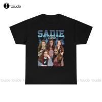 Sadie Sink Vintage Bootleg 90S Style Tee Mens Big And Tall Shirts Short Sleeve Funny Tee Shirts Xs-5Xl Christmas Gift Streetwear