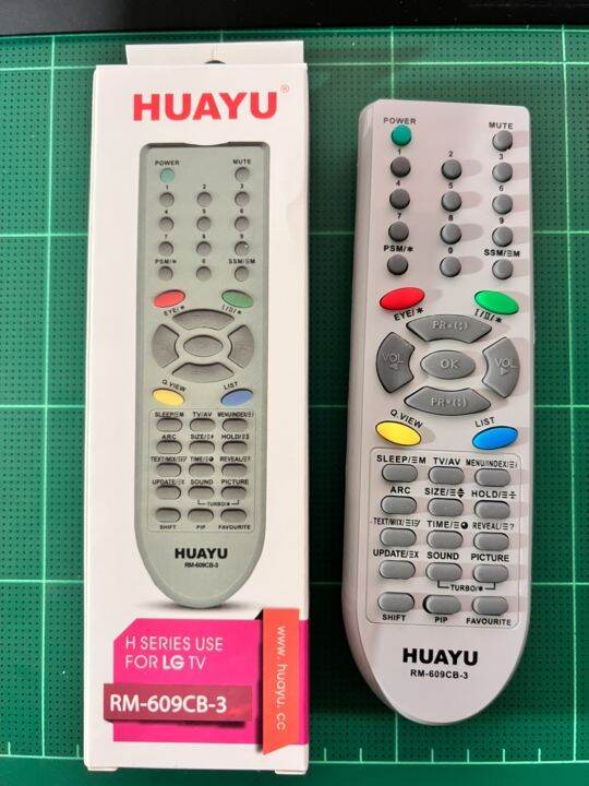 รีโมท-huayu-remote-control-ทีวีจอแก้ว-จอนูน-จอแบน-rm-609cb-3-มีบริการเก็บเงินปลายทาง-home-remote-bkk-shop-no-1