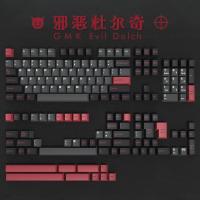 172คีย์ยิงคู่ GMK กุญแจ Dolch Keycaps เชอร์รี่โปรไฟล์ ABS ปุ่มกดคีย์บอร์ดเครื่องกลสำหรับสวิตช์ MX ISO Enter 61/87/104/980