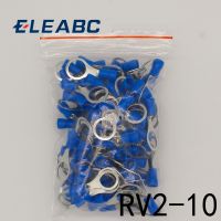 RV2-10 Blue Ring insulated terminal Cable Wire Connector suit 1.5-2.5mm cable Crimp Terminal 100PCS/Pack RV2.5-10 RV