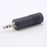 ；【‘； DC 3.5 Mm Male To 6.5Mm Female 3.5Mm 6.5Mm Adapter For Headphones Earphone Jack Microphone Audio Converter Plug