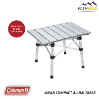 COLEMAN JAPAN COMPACT ALUMI TABLE โต๊ะอลูมิเนียมขนาดเล็กพับเก็บได้ เหมาะกับทริป Solo Camping โต๊ะแคมป์ปิ้ง