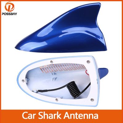 “：{}” Shark Fin Car Antenna Universal FM Auto Radio Signal Stronger Aerial For Mini Cooper/Suzuki Swift/Seat Ibiza/Kia/Mazda/BMW/KIA