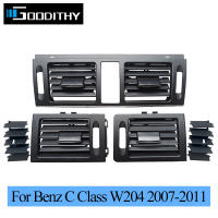 อัพเกรด LHD W204เครื่องปรับอากาศ AC Vent Grille Outlet สำหรับ Benz C204 C Class C180 C200 C220 C260 C300 350