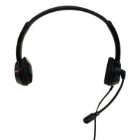 +【； Adjustable Headband Office 3.5Mm USB Call Center Computer Voice Chat Wired Headset PC With Microphone School Noise Canceling