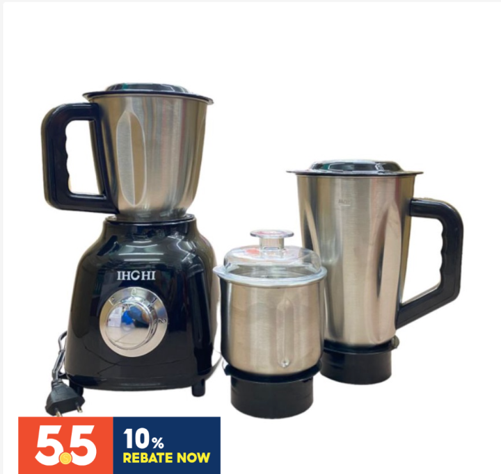 Ori IHCHI Stainless steel jug blender grinder chopper High Speed