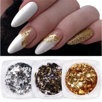 Shop Glitter Powder For Nails Gold with great discounts and prices