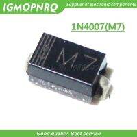 100pcs/lot SMD 1N4007 Rectifier Diode 1A 1000V M7 New Original