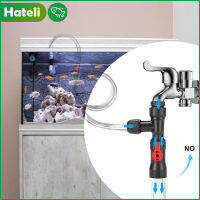 [HATELI] เครื่องเปลี่ยนน้ำที่มีประโยชน์ Long Lifespan Fish Tank Changer Perfect Fitting Portable Faucet Type Water Changer