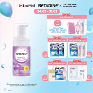 Bọt vệ sinh phụ nữ Betadine Feminine Wash Foam Daily Use Gentle Protection thumbnail