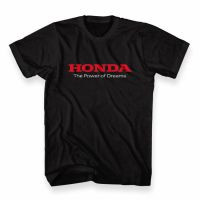 XS-6XL เสื้อแขนลำลองขาสั้นสำหรับผู้ชาย,ใหม่ Honda The Power แห่งความฝันเสื้อยืดผ้าฝ้าย100% พิมพ์ลายขนาดใหญ่พิเศษของขวัญวันเกิด