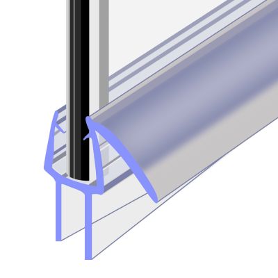【CW】 4 to 12mm Transparent Strip Shower Door Window Weatherstrip Strips Household Accessories