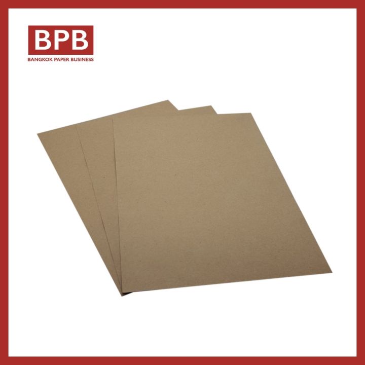brown-kraft-paper-กระดาษคราฟต์น้ำตาล-110-แกรม-กระดาษห่อของรักษ์โลก-กระดาษคราฟท์พรีเมียม-bpbkp110g3547-บรรจุ-125-แผ่น-ห่อ