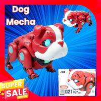 สัตว์เลี้ยงอัจฉริยะ? DOG MECHA สุนัขหุ่นยนต์ ?ควบคุมด้วยเสียง เพื่อการเรียนรู้   สีสันสดใส  NO.R11