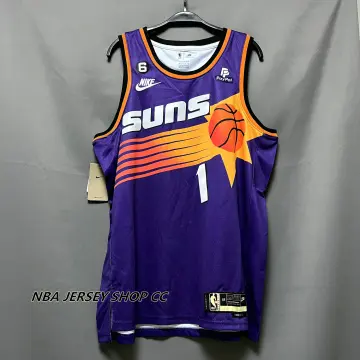 Men's Phoenix Suns Devin Booker #1 White 22/23 Swingman Jersey -  Association Edition