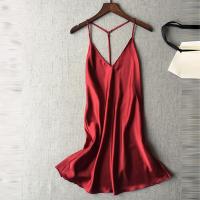 Women Sexy Satin Sleepwear Babydoll Lingerie Nightdress Pajamas