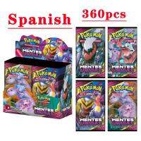 360Pcs Pokemon TCG: Spanish English Unified&amp;Minds Unbroken Bonds Booster Box Pokemon Trading Card Game Collection Kids Toys