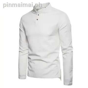 Shop Long Sleeve Polo Shirt Beige with great discounts and prices online -  Nov 2023