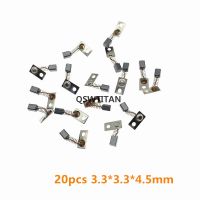 【YF】 20PCS 3.3x3.3x4.5mm Metal Electric Motor Carbon Brushes Replace For/Saeyang Series Dental Grinding Machine Micromotor Handpiece