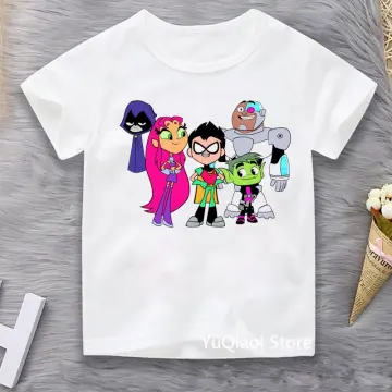 : Youth Teen Titans Go Boy's T-Shirt : Clothing, Shoes & Jewelry