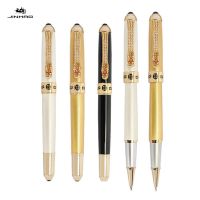 Jinhao ปากกาโรลเลอร์บอลทำจากโลหะสำหรับธุรกิจสำนักงานปากกาบอลพอยท์อุปกรณ์เครื่องเขียนโรงเรียนนักเรียน