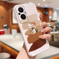 เคสเคสโทรศัพท์มือถือสำหรับ OPPO A96 5G Reno7 Z 5G Reno8 Z 5G Reno7 5G รวมทุกอย่างกรณีโทรศัพท์ฟิล์มการ์ตูนง่ายเปลือกแข็งเคสป้องกันทนแรงกระแทกกล้องคลุมทั้งหมด