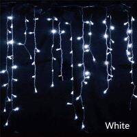 ZZOOI christmas lights outdoor decoration 5 meter droop 0.3-0.5m led curtain icicle string lights new year wedding party garland light