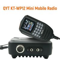 QYT KT-WP12วิทยุเคลื่อนที่ขนาดเล็ก25W Vhf/ 20W UHF Dual Band VOX ไมโครโฟนจอแสดงผลและควบคุมวิทยุสมัครเล่นเครื่องรับส่งสัญญาณ