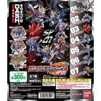 หุ่นฟิกเกอร์ Bandai เหมาะสำหรับพกพา Gacha ของแท้รูปปั้นเขื่อน SP01ซาบีเหมาะสำหรับพกพาของเล่นสีตกแต่งด้วยไฟฟ้า