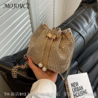 hot【DT】✕✥  Diamonds Rhinestone Shoulder Chain Crossbody Messenger Fashion Purse Female Handbags Hot