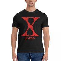 Red Xjapan Products T-Shirt Klasik T-Shirt Pria Baju Anime T-Shirt Pria