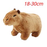18cm Simulation Capybara Stuffed Animals Plush Toy Fluffy Capybara Doll Soft Toy Kid Birthday Christmas Gift Toy Home Room Decor