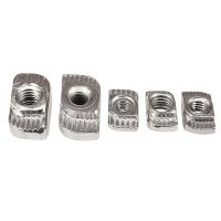 T Slot Nuts M3 M4 M5 M6 M8 T Nut Hammer Sliding Head 3D Printer Parts Fastener Connector 2020 3030 4040 4545 Aluminum Profile