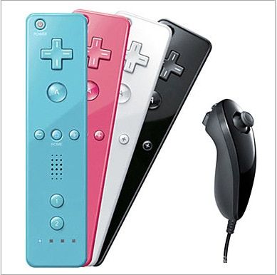 จอยควบคุมเกมระยะไกลไร้สายแบบ2 In 1สำหรับรีโมทนินเทนโด Wii ควบคุมระยะไกลแป้นจอยสติ๊กสำหรับ Wii Nhuck Motion Plus