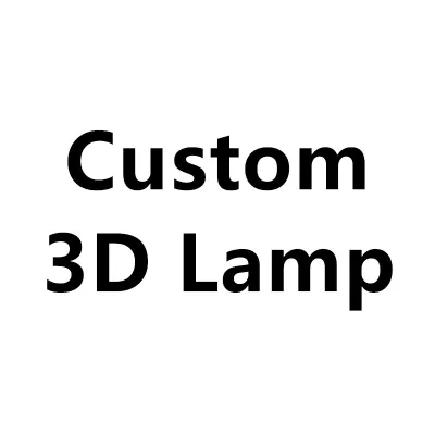 Custom 3D Night Light LED Lampara Kawaii Home Decor Lights Lampe Bedroom Decoration Lighting