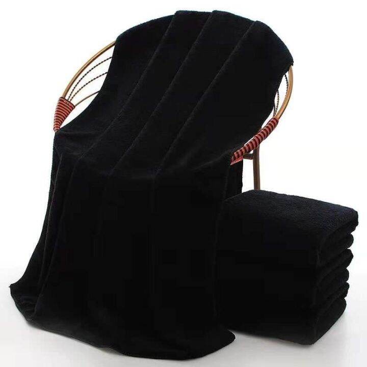 Black Bath Towel/Tuwalya (Adult Size 70x140cm) Top Sales Home Men