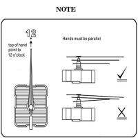 Silent Large Wall Clock Quartz Clock Movement Simple Tool Mechanical Clock Repair Kit Pointer D2B3