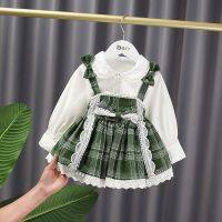 CUI YI SHOP Girls Baby Fashionable Childrens and Suspender Skirt