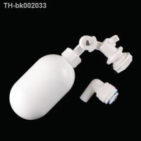 ❀♀♤ 1/4 inches inlet Float Valve White Plastic Adjustable Auto Fill Float Ball Valve Water Control Switch For Water Tower Tank