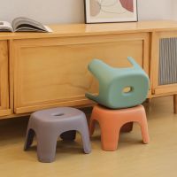 Bathroom Chairs Household Plastic Stool Thickened Stackable Coffee Table Small Bench for Shoe Stool Sofa Stool Non-Slip Low