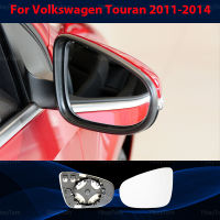 Replacement Wing Rearview Mirror Glass For Volkswagen Touran 2011-2014 Left &amp; Right Heated