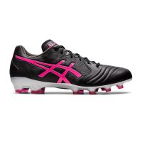 Asics รองเท้าฟุตบอล / สตั๊ด Ultrezza 2 FG | Black/Pink Glo ( 1103A061-005 )