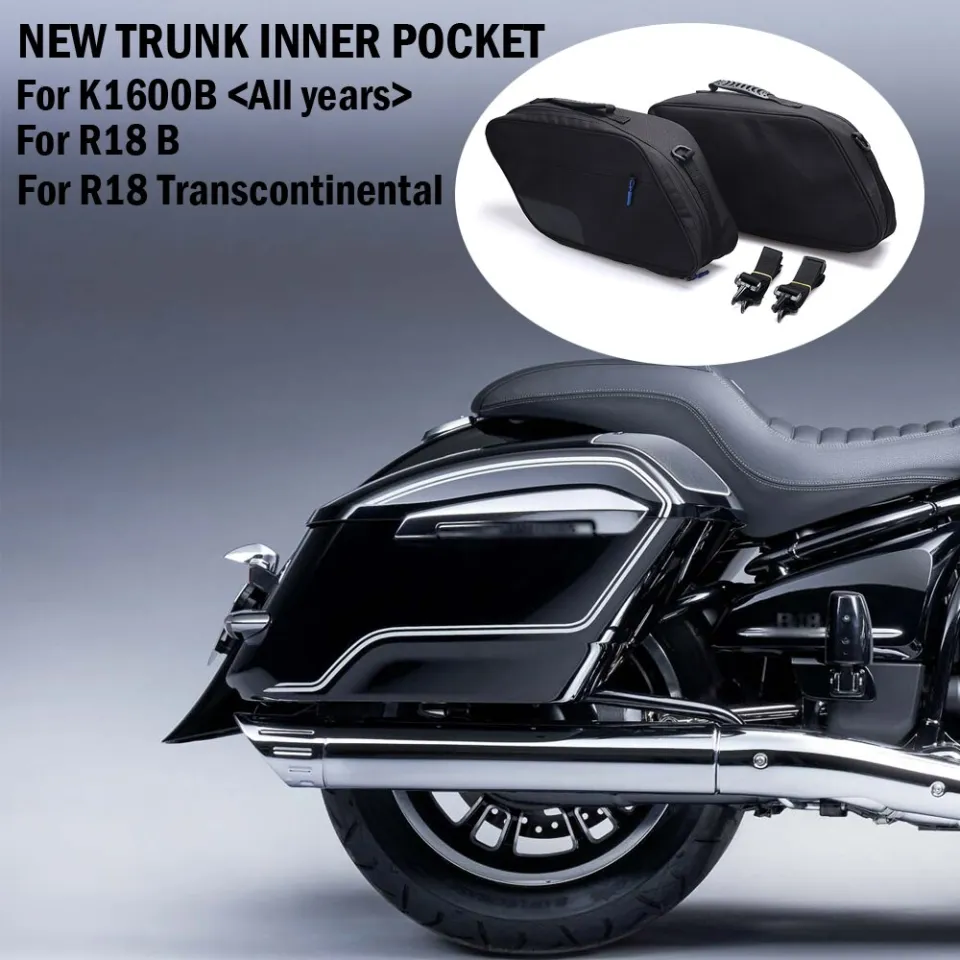 Side Luggage Bag For BMW R18 B Transcontinental K1600B Motorcycle  Accessories